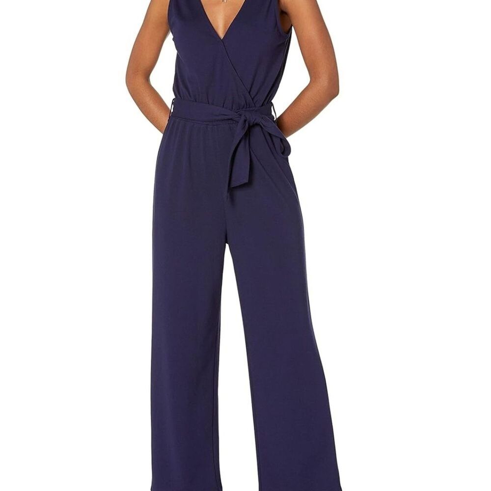 Women's Caralynmirand Sleeveless Jumpsuit NWT Missing Belt
